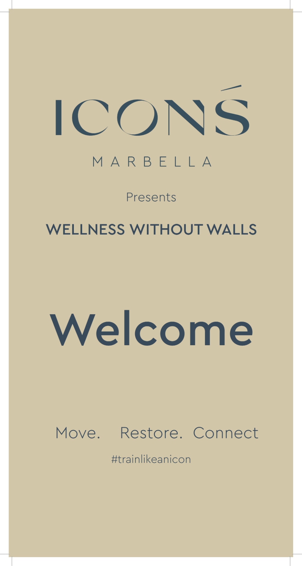 Wellness Without Walls event welcome banner